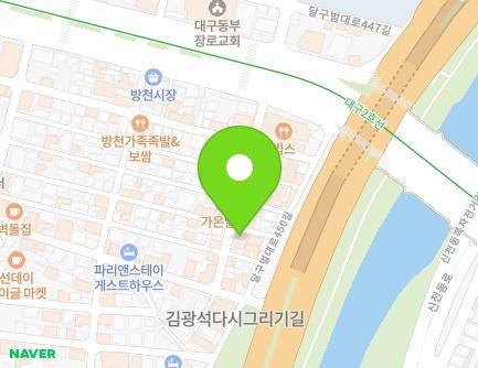 2232-23 Dalgubeol-daero, Jung-gu, Daegu, Republic of Korea Map