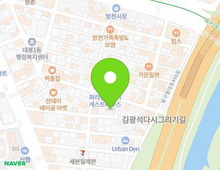 36-8 Dongdeok-ro 14-gil, Jung-gu, Daegu, Republic of Korea Map