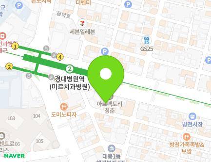 9-5 Dalgubeol-daero 440-gil, Jung-gu, Daegu, Republic of Korea Map