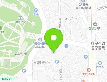 10 Dalseonggongwon-ro 8-gil, Jung-gu, Daegu, Republic of Korea Map
