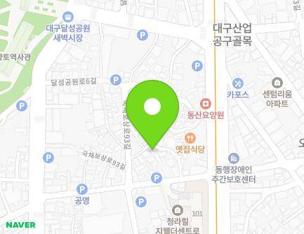30-6 Gukchaebosang-ro 93-gil, Jung-gu, Daegu, Republic of Korea Map
