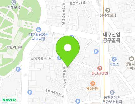 30-4 Dalseonggongwon-ro 6-gil, Jung-gu, Daegu, Republic of Korea Map