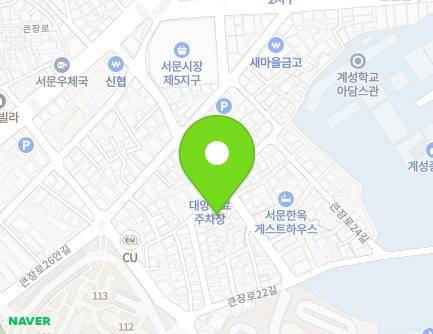 38-1 Keunjang-ro 22-gil, Jung-gu, Daegu, Republic of Korea Map