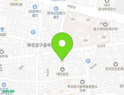 67-15 Gyeongsanggamyeong 1-gil, Jung-gu, Daegu, Republic of Korea Map