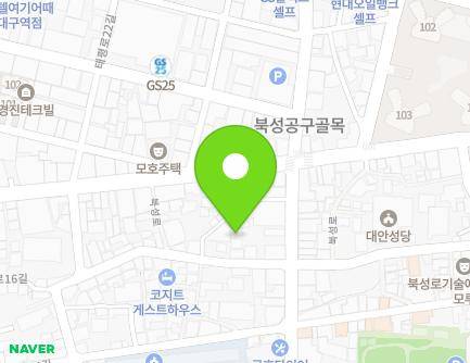 51-2 Seoseong-ro 16-gil, Jung-gu, Daegu, Republic of Korea Map