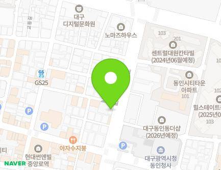 89 Gongpyeong-ro, Jung-gu, Daegu, Republic of Korea Map