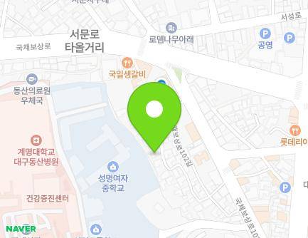 492-44 Gukchaebosang-ro, Jung-gu, Daegu, Republic of Korea Map
