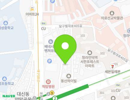 2003-16 Dalgubeol-daero, Jung-gu, Daegu, Republic of Korea Map