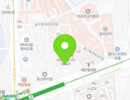 2015 Dalgubeol-daero, Jung-gu, Daegu, Republic of Korea Map