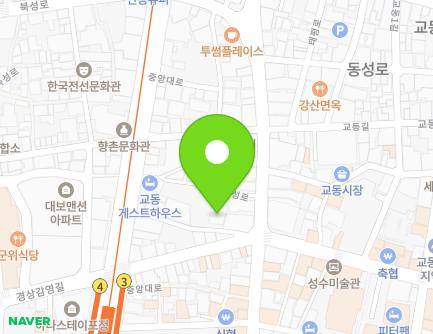 442-17 Jungang-daero, Jung-gu, Daegu, Republic of Korea Map