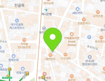 8 Dongseong-ro 1-gil, Jung-gu, Daegu, Republic of Korea Map