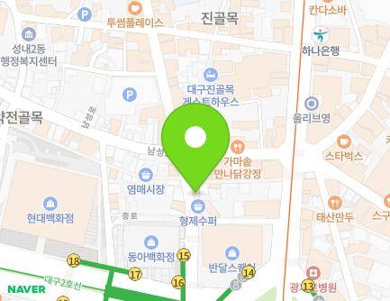 10-1 Jong-ro, Jung-gu, Daegu, Republic of Korea Map