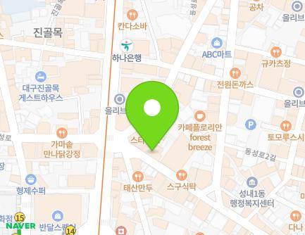 5 Dongseong-ro 1-gil, Jung-gu, Daegu, Republic of Korea Map