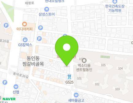 37 Gukchaebosang-ro 139-gil, Jung-gu, Daegu, Republic of Korea Map