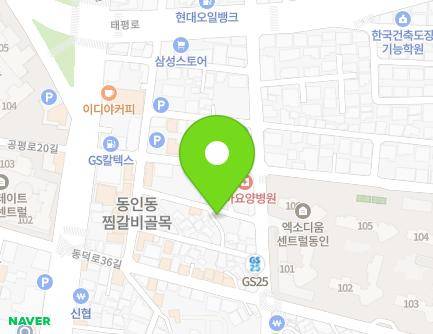 39-5 Gukchaebosang-ro 139-gil, Jung-gu, Daegu, Republic of Korea Map