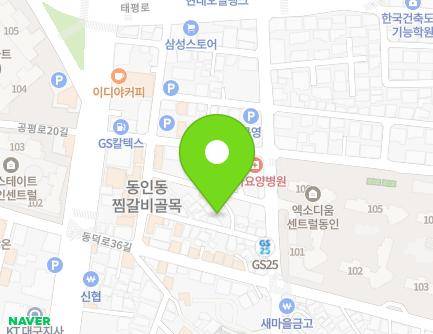 31-28 Gukchaebosang-ro 139-gil, Jung-gu, Daegu, Republic of Korea Map