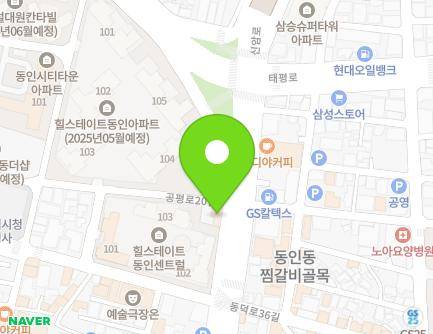 187 Dongdeok-ro, Jung-gu, Daegu, Republic of Korea Map