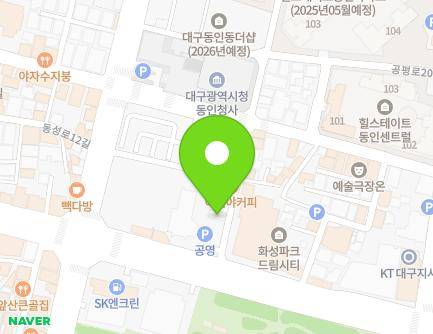 9 Gukchaebosang-ro 131-gil, Jung-gu, Daegu, Republic of Korea Map