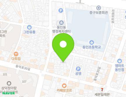 37-10 Gukchaebosang-ro 142-gil, Jung-gu, Daegu, Republic of Korea Map