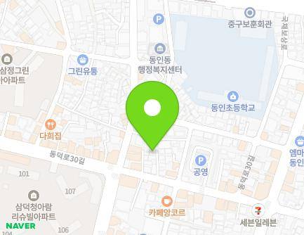97-5 Dongdeok-ro 30-gil, Jung-gu, Daegu, Republic of Korea Map