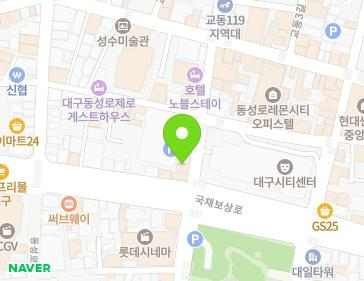 3 Gukchaebosang-ro 123-gil, Jung-gu, Daegu, Republic of Korea Map