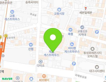 14 Dongseong-ro 12-gil, Jung-gu, Daegu, Republic of Korea Map