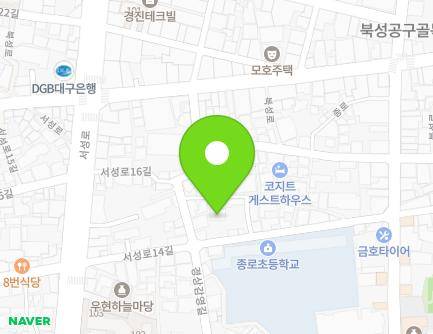 25 Seoseong-ro 14-gil, Jung-gu, Daegu, Republic of Korea Map