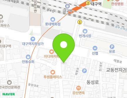 86 Dongseong-ro, Jung-gu, Daegu, Republic of Korea Map