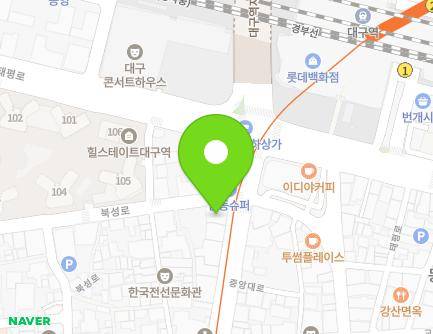 110 Bukseong-ro, Jung-gu, Daegu, Republic of Korea Map