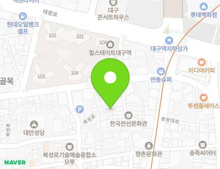 100-9 Bukseong-ro, Jung-gu, Daegu, Republic of Korea Map