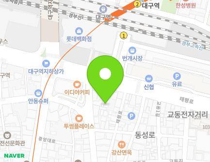 170-2 Taepyeong-ro, Jung-gu, Daegu, Republic of Korea Map