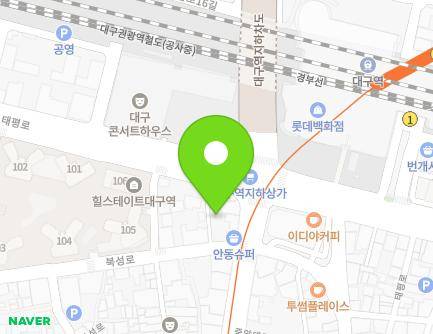 152-7 Taepyeong-ro, Jung-gu, Daegu, Republic of Korea Map