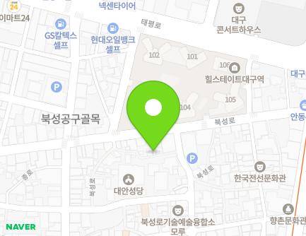 67-6 Gyeongsanggamyeong 1-gil, Jung-gu, Daegu, Republic of Korea Map