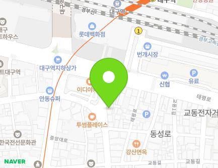 84 Dongseong-ro, Jung-gu, Daegu, Republic of Korea Map