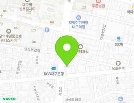 84-2 Seoseong-ro, Jung-gu, Daegu, Republic of Korea Map