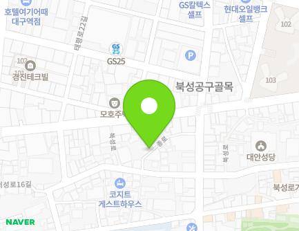 89-16 Jong-ro, Jung-gu, Daegu, Republic of Korea Map