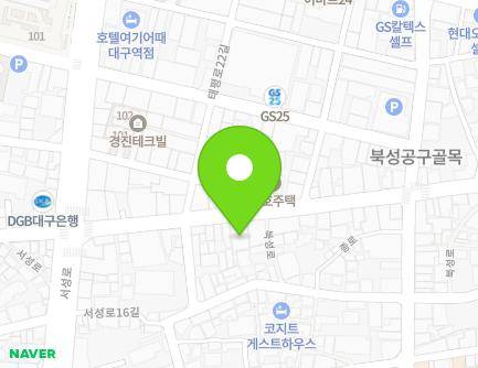 64 Bukseong-ro, Jung-gu, Daegu, Republic of Korea Map