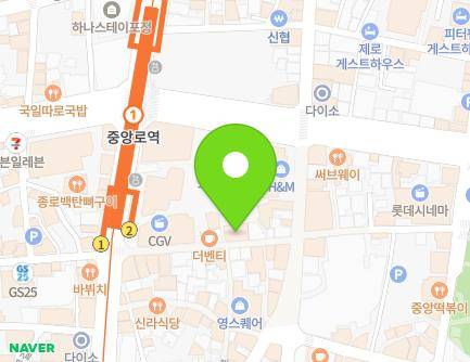 412-21 Jungang-daero, Jung-gu, Daegu, Republic of Korea Map