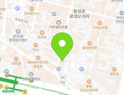 8 Dongseong-ro 3-gil, Jung-gu, Daegu, Republic of Korea Map