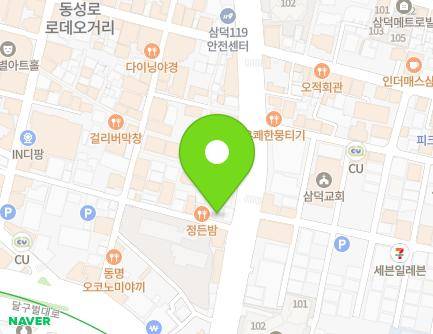 20-17 Dongseong-ro 4-gil, Jung-gu, Daegu, Republic of Korea Map