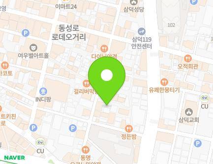 28-6 Dongseong-ro 4-gil, Jung-gu, Daegu, Republic of Korea Map