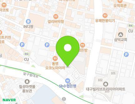 12-26 Dongseong-ro 4-gil, Jung-gu, Daegu, Republic of Korea Map