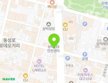 93-1 Dongseong-ro 5-gil, Jung-gu, Daegu, Republic of Korea Map