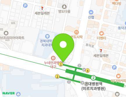 2183 Dalgubeol-daero, Jung-gu, Daegu, Republic of Korea Map