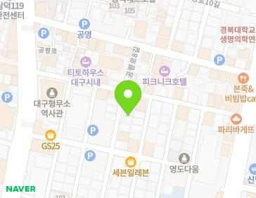 23-10 Gongpyeong-ro 4-gil, Jung-gu, Daegu, Republic of Korea Map