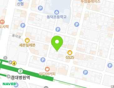 15-9 Dalgubeol-daero 443-gil, Jung-gu, Daegu, Republic of Korea Map