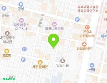 37-7 Gongpyeong-ro 4-gil, Jung-gu, Daegu, Republic of Korea Map