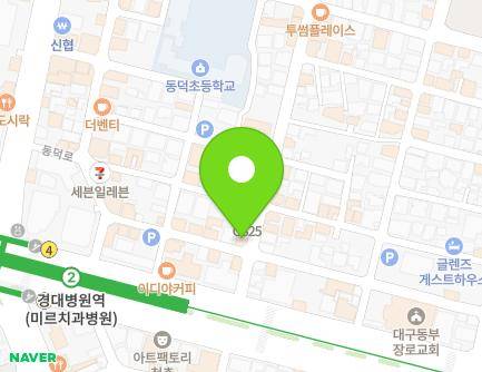 9 Dalgubeol-daero 443-gil, Jung-gu, Daegu, Republic of Korea Map