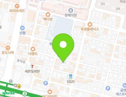 25-7 Dalgubeol-daero 443-gil, Jung-gu, Daegu, Republic of Korea Map