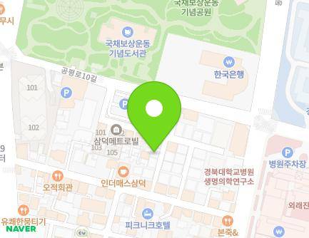 37-11 Gongpyeong-ro 8-gil, Jung-gu, Daegu, Republic of Korea Map